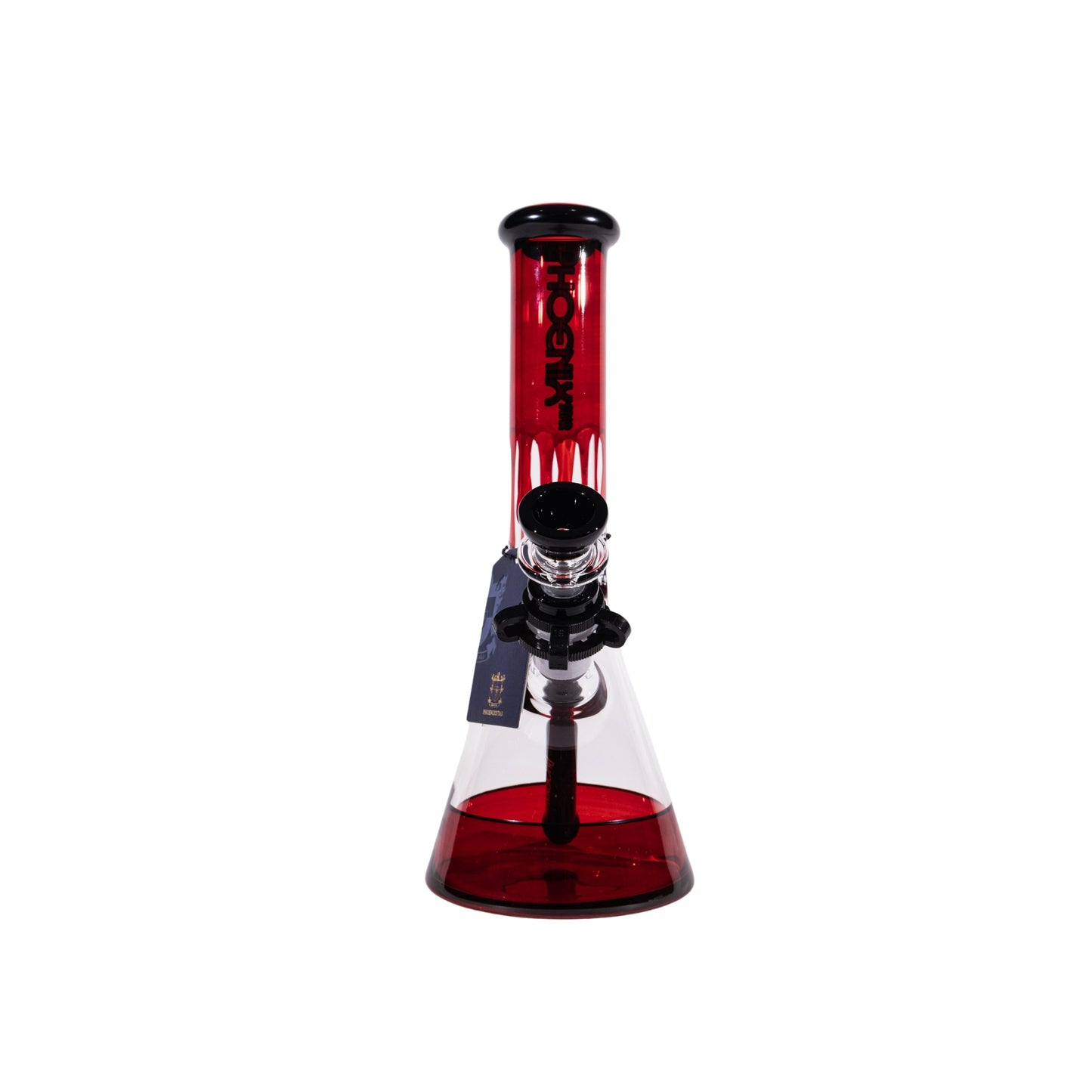 RGB Beaker Bong 10 Inch Glass Bong Colored Design