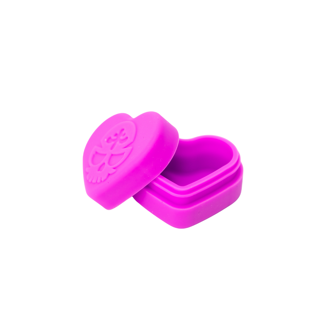 HEART SILICONE STASH
