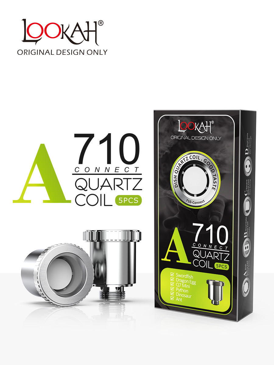 Lookah 710 Quartz Dish Coil Type A
