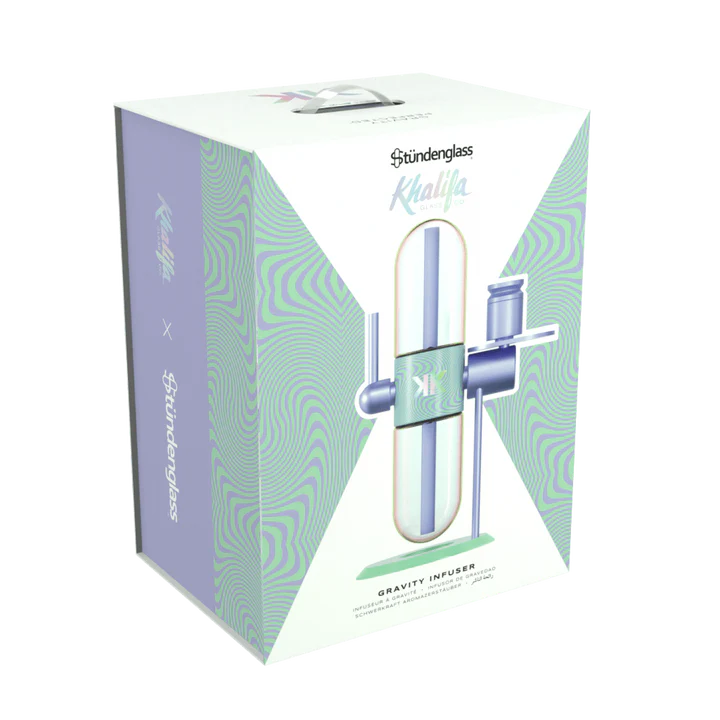 Khalifa x Stündenglass Gravity Infuser - Violet Sky / Mints