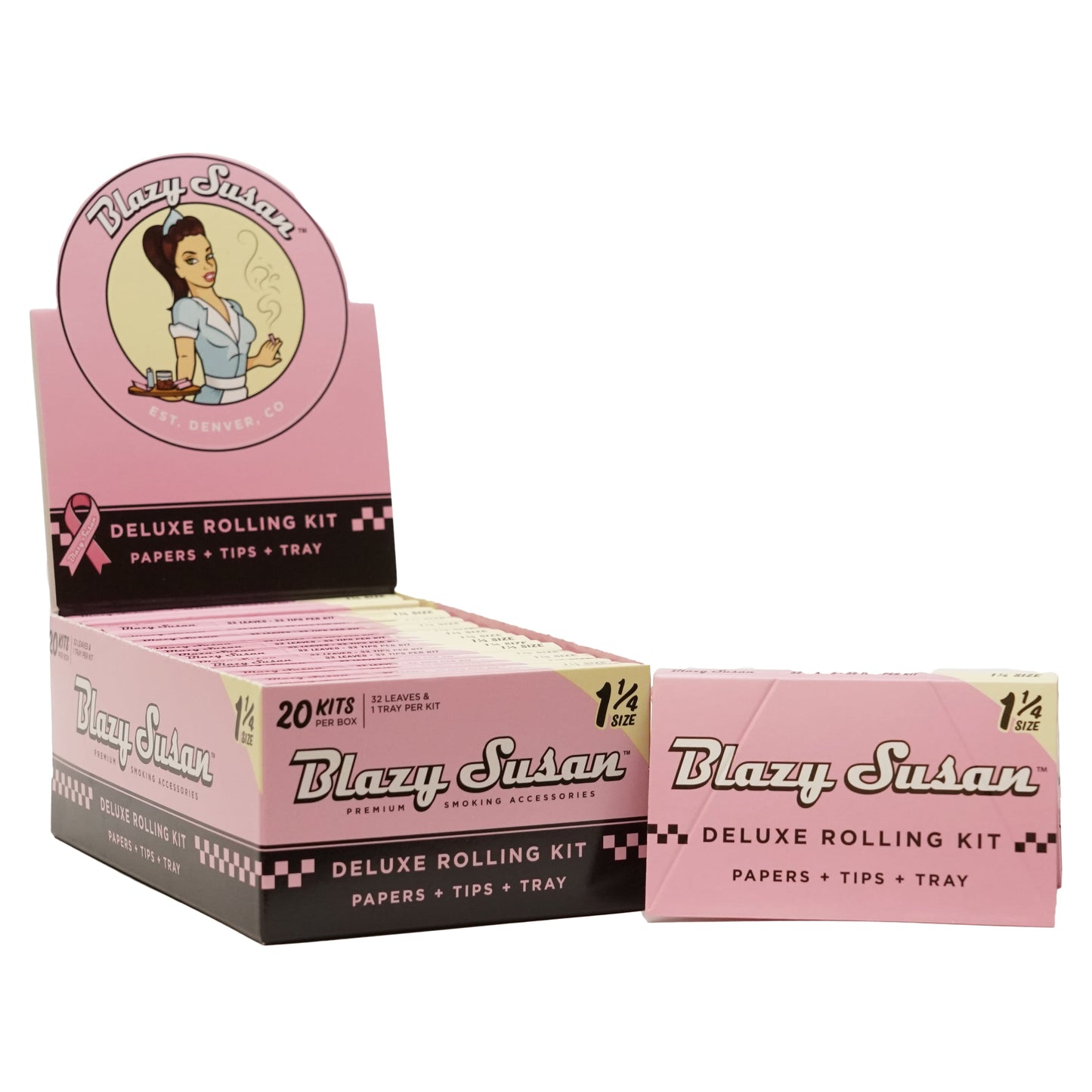 Blazy Susan Pink 1/4 Deluxe Kit