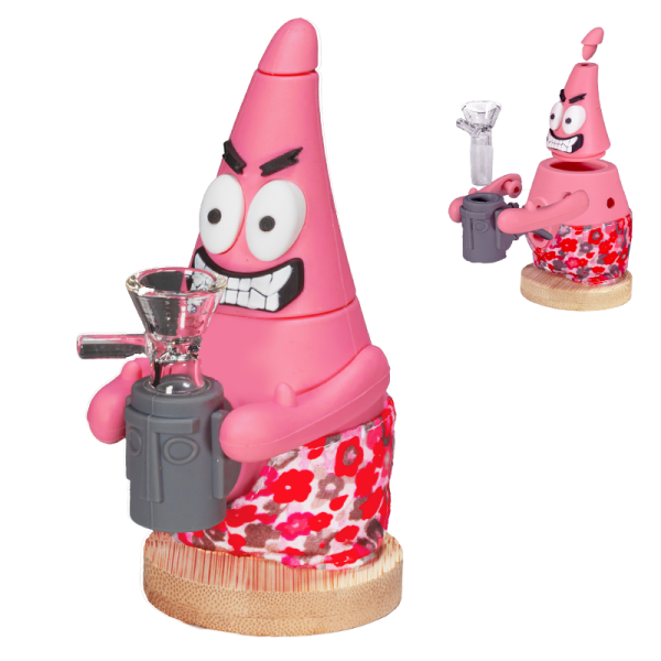 Patrick Star Silicone Bong