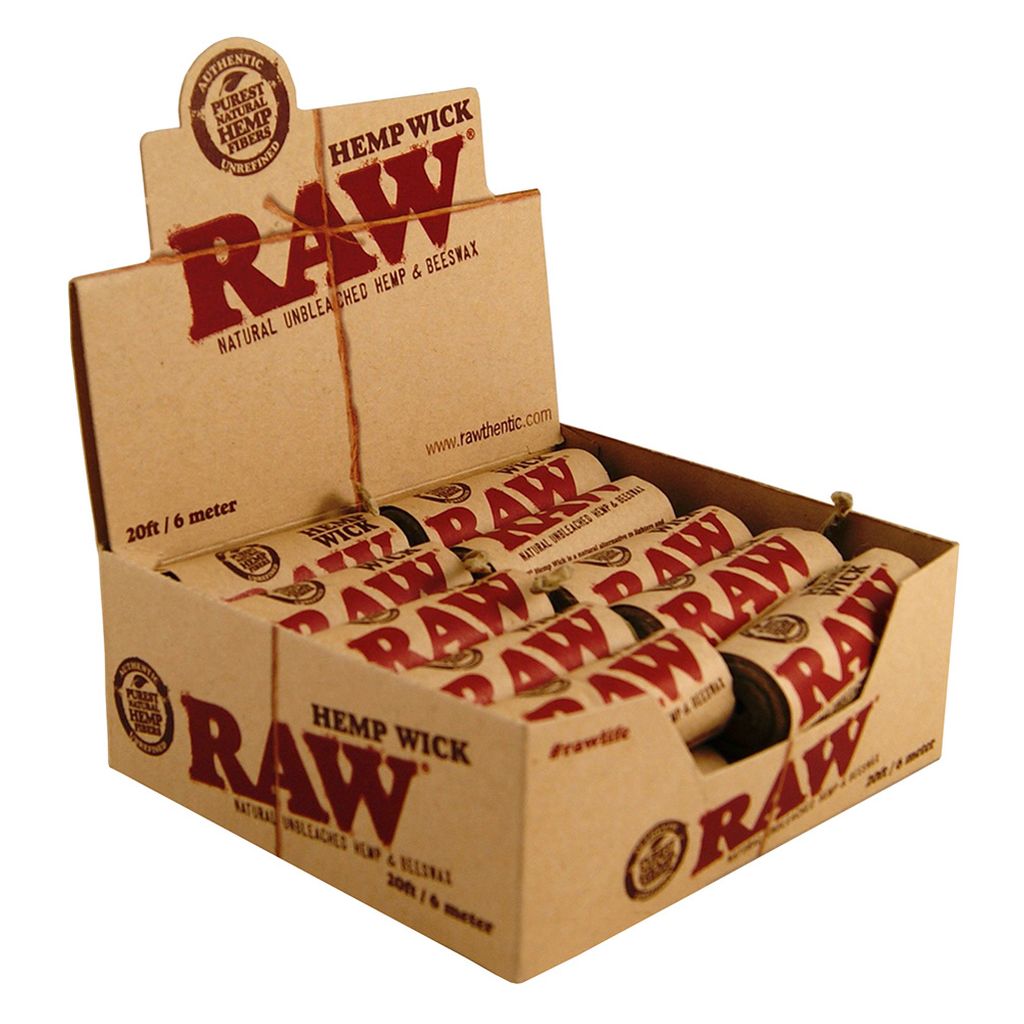 RAW Hemp Wick 6M
