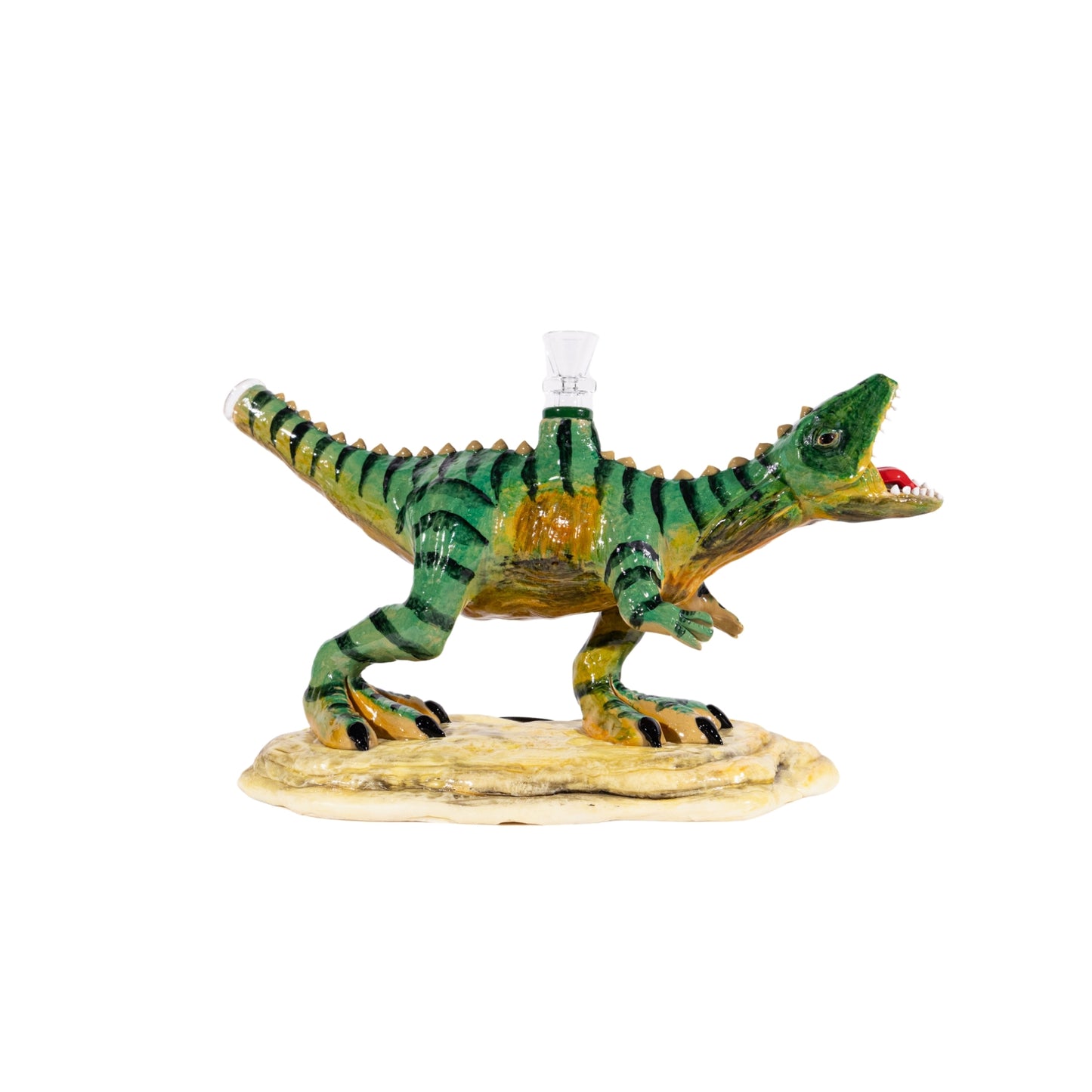 T-Rex Bong Dinosaur Novelty Glass Water Bong