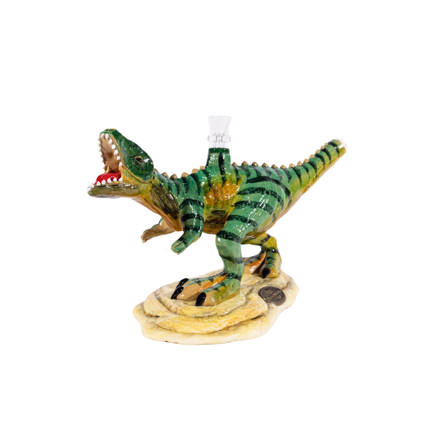 T-Rex Bong Dinosaur Novelty Glass Water Bong