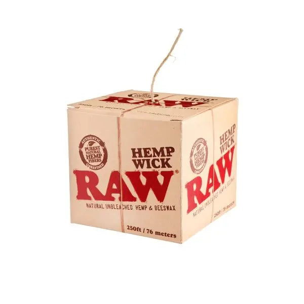 RAW Hemp Wick 250FT