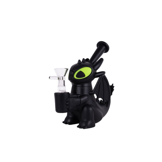 Toothless Silicone Bong – Dragon Silicone Water Pipe