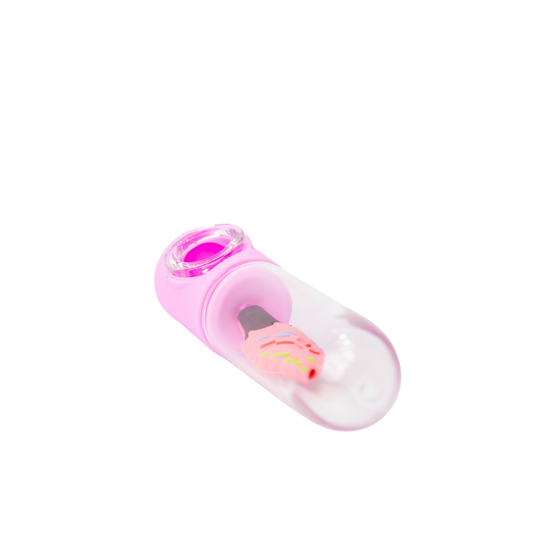 Ice Cream Silicone Glass Pipe