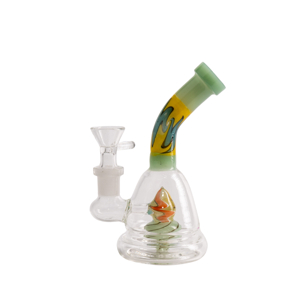 Dome Shower Bong 6" Glass Bong