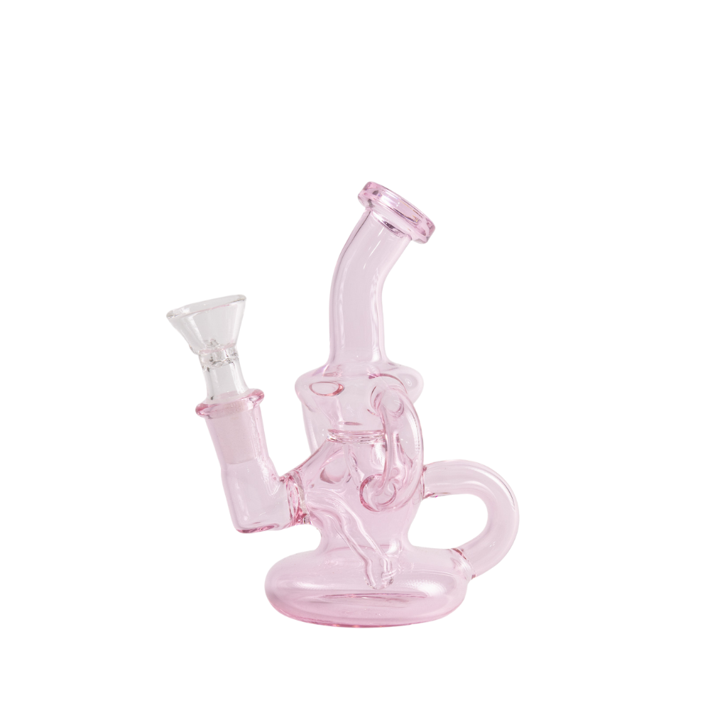 5 Pink Recycler Rig