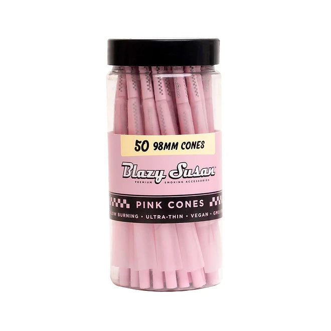 Blazy Susan 50 KS Cones Pink Jar