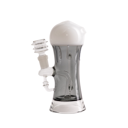 Beer Mug Style Bong 6.5" Glass Bong