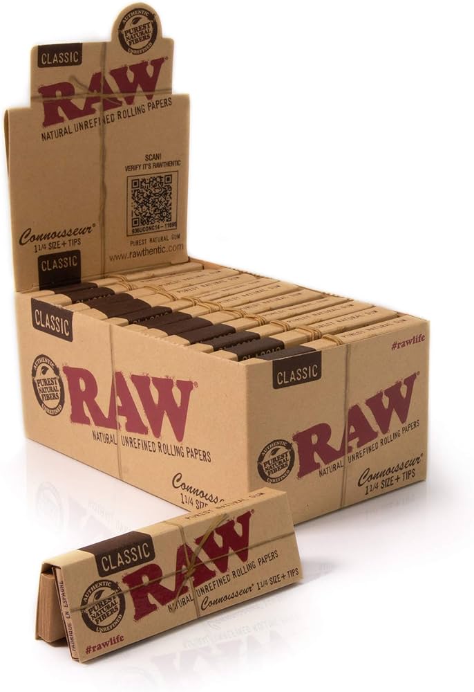 RAW Classic Connoisseur 1 1/4 Tips