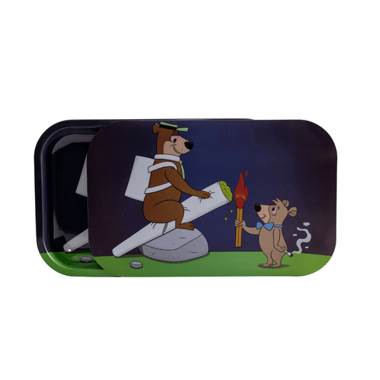 MEDIUM ROLLING TRAY WITH LID