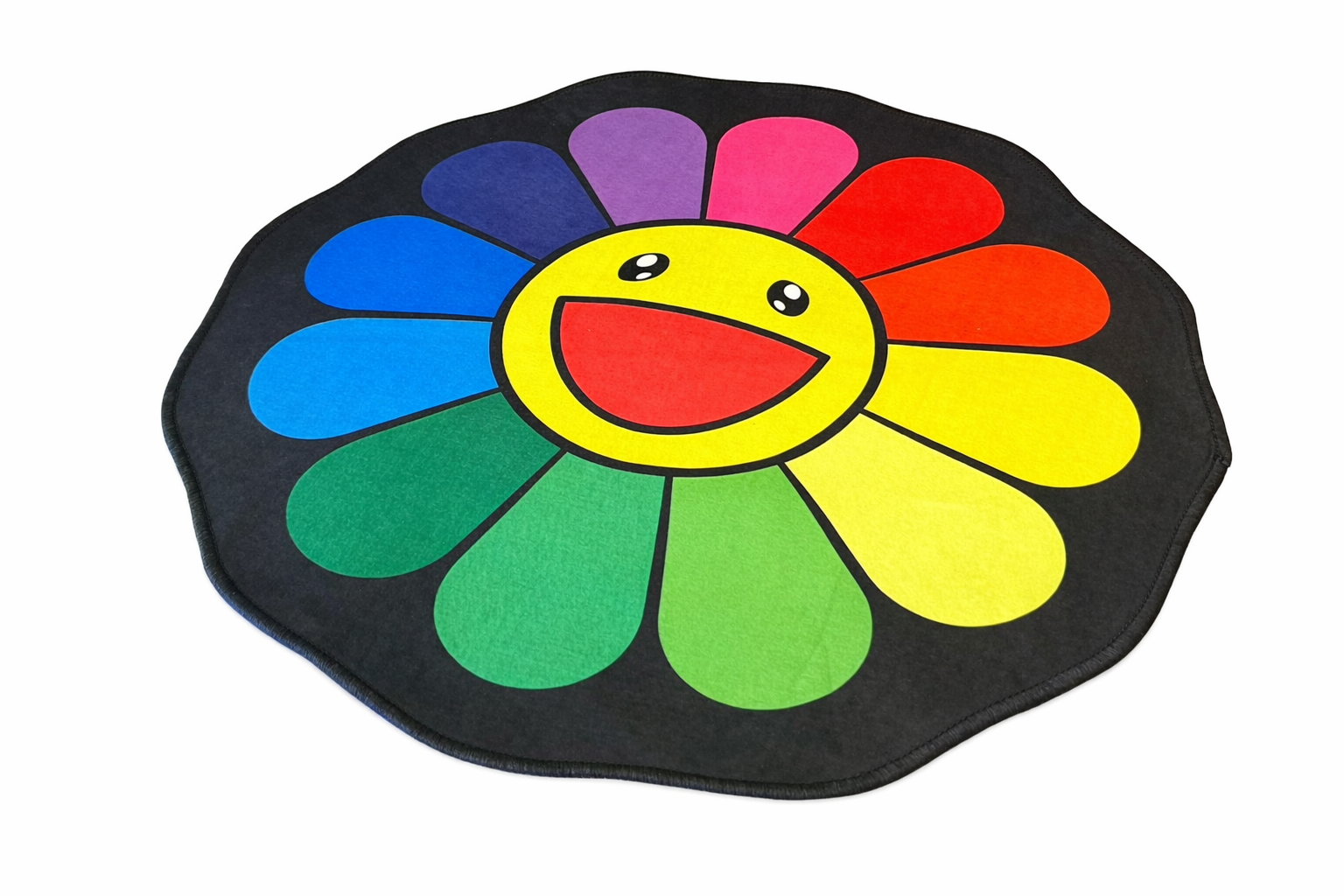 Cute Face Rug Soft Cartoon Smile