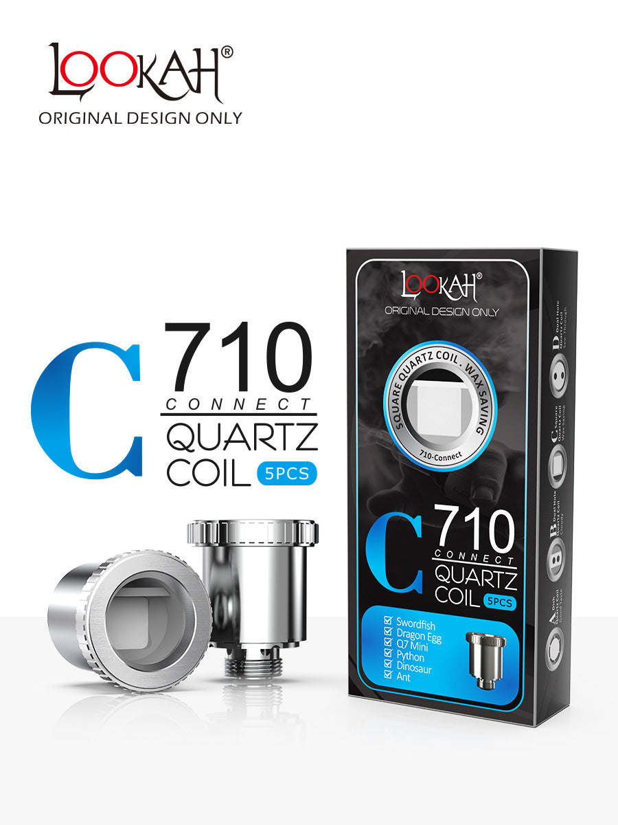 Lookah 710 Quartz Dish Coil Type C