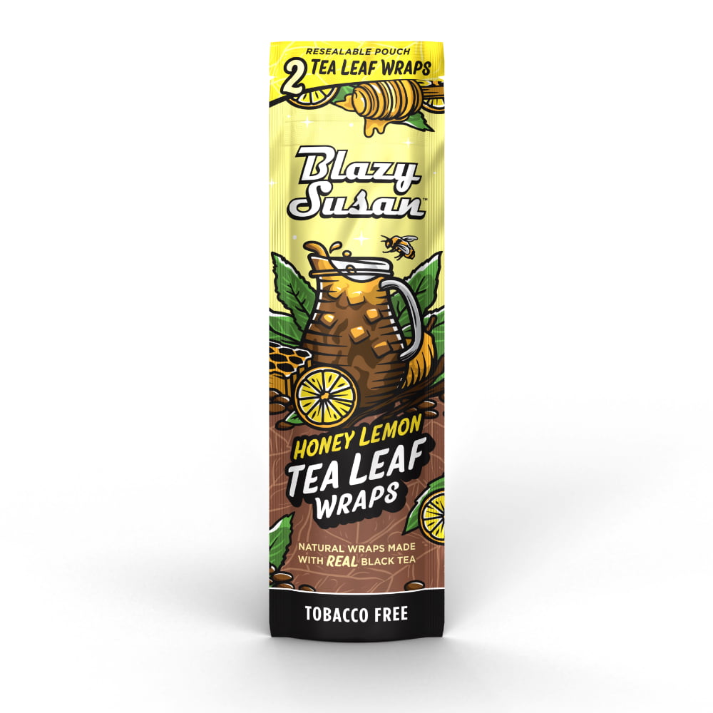 BLAZY SUSAN TEA LEAF WRAPS HONEY LEMON