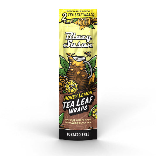 BLAZY SUSAN TEA LEAF WRAPS HONEY LEMON