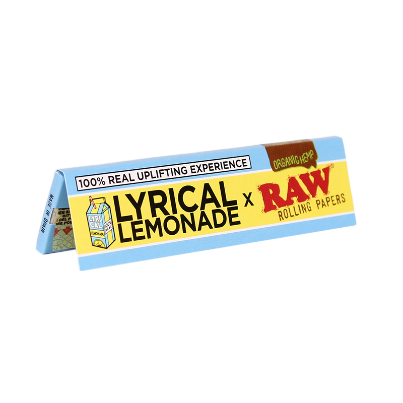 RAW x Lyrical Lemonade Organic Hemp King Size Papers