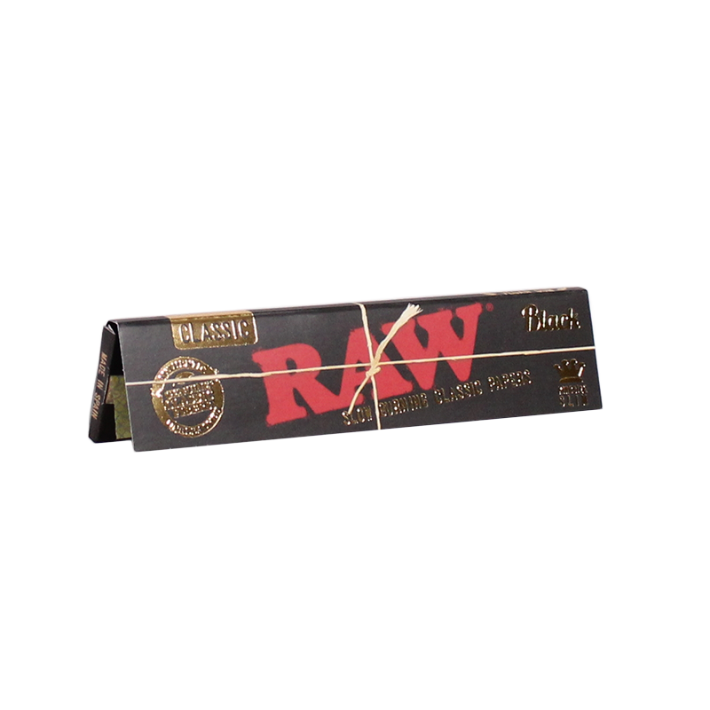 RAW Black Classic King Size Slim Rolling Papers