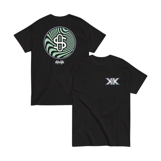 Khalifa X Stündenglass «Violet Sky / Mints» T-Shirt