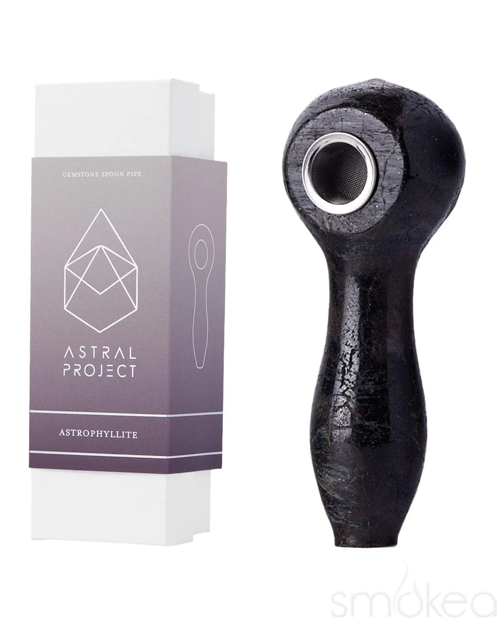 GEMSTONE SPOON PIPE ASTROPHYLLITE