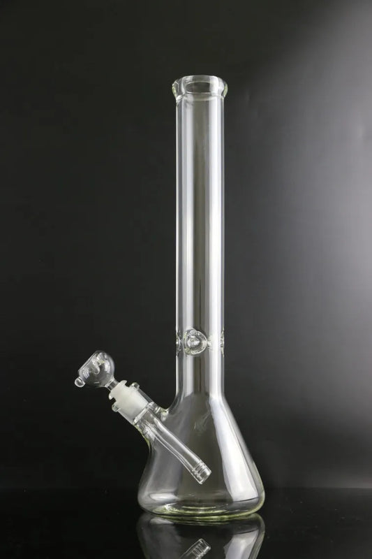 Clear Beaker Bong 12 Inch 7mm Thick Glass Bong