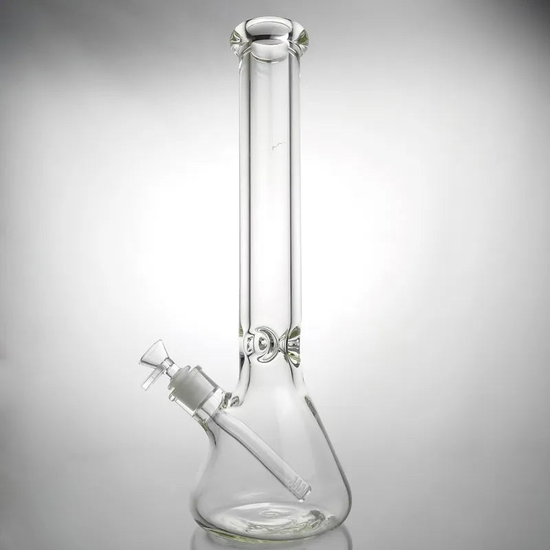 Clear Beaker Bong 12 Inch 7mm Thick Glass Bong