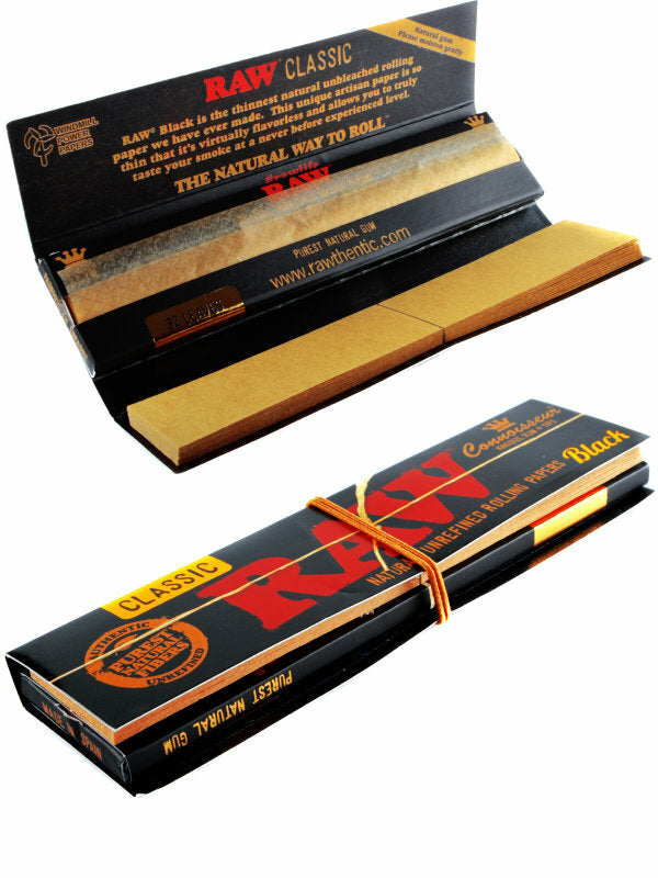 RAW Black Classic Connoisseur Tips