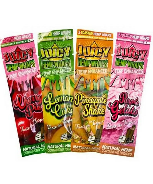 Juicy Hemp Wraps – Natural Flavor Hemp Wraps